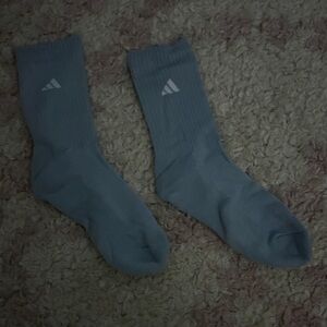 Adidas Athletic Crew Socks in Blue